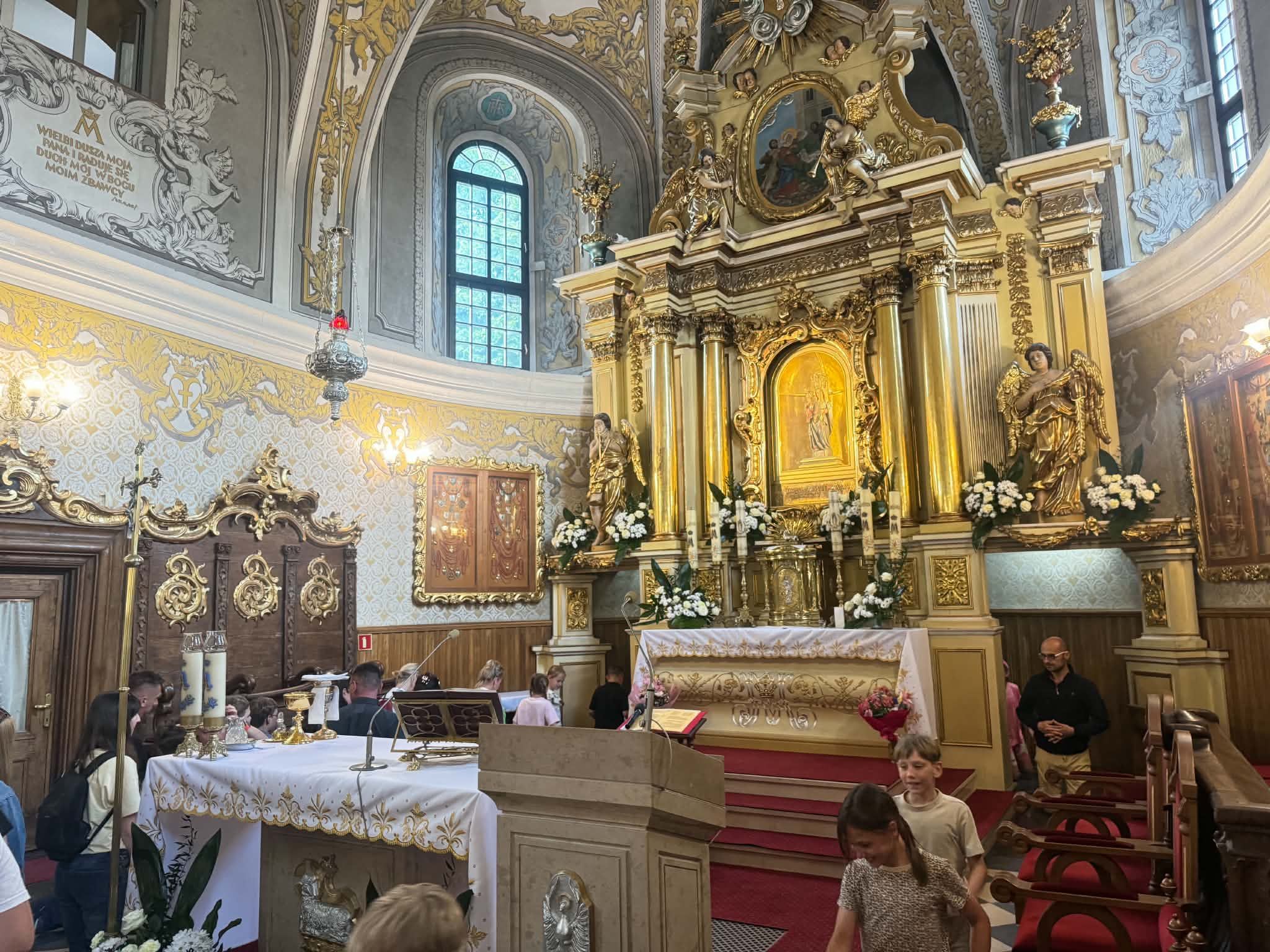 Pielgrzymka dzieci komunijnych