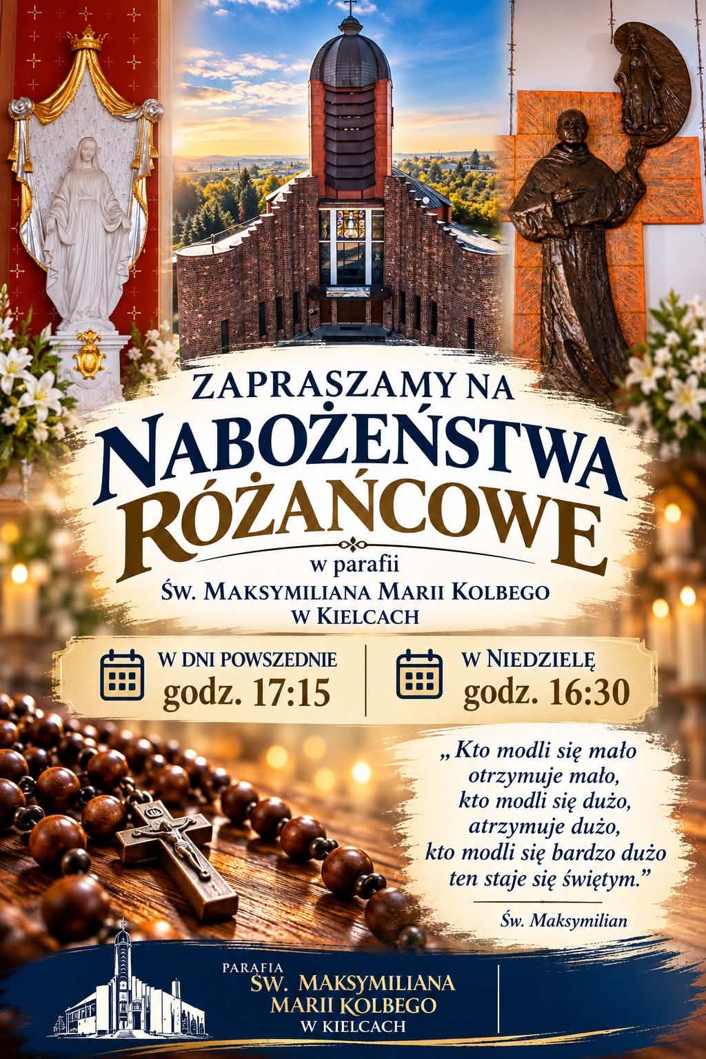 Zapraszamy na różaniec